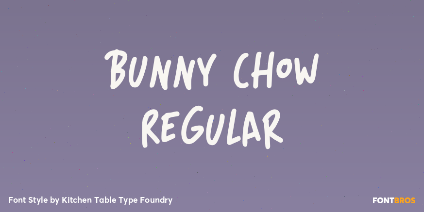 Bunny Chow Regular Poster