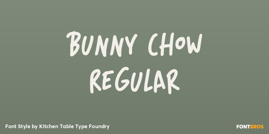 Bunny Chow Regular Poster