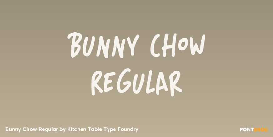 Bunny Chow Regular Poster