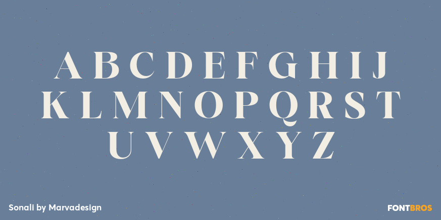 Sonali Font Poster #1