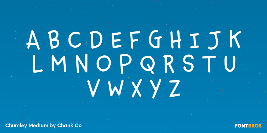 Chumley Medium Font Poster #1