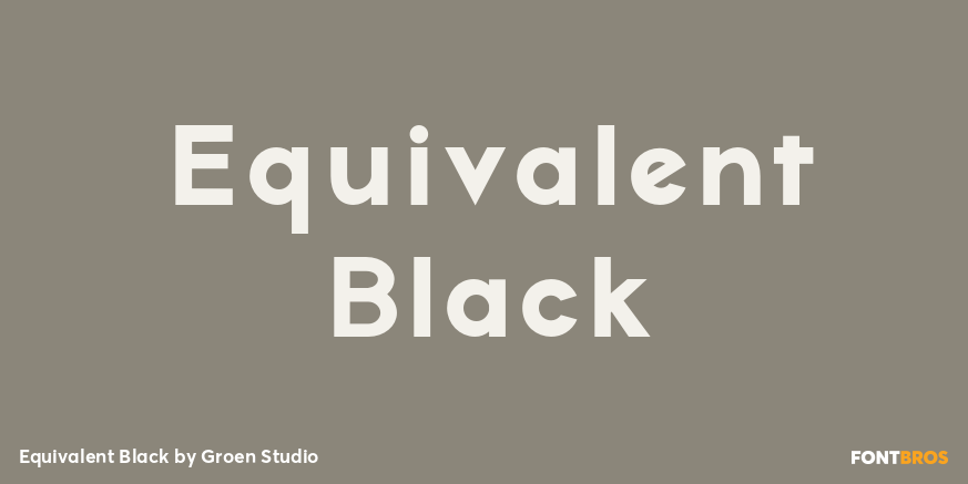 Equivalent Black Poster