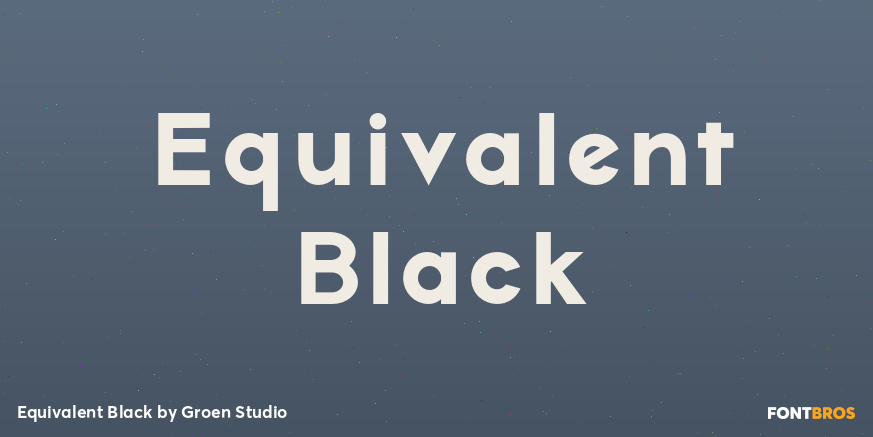 Equivalent Black Poster