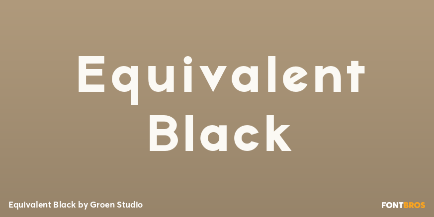 Equivalent Black Poster