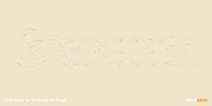 Seafont Swashes Regular Poster