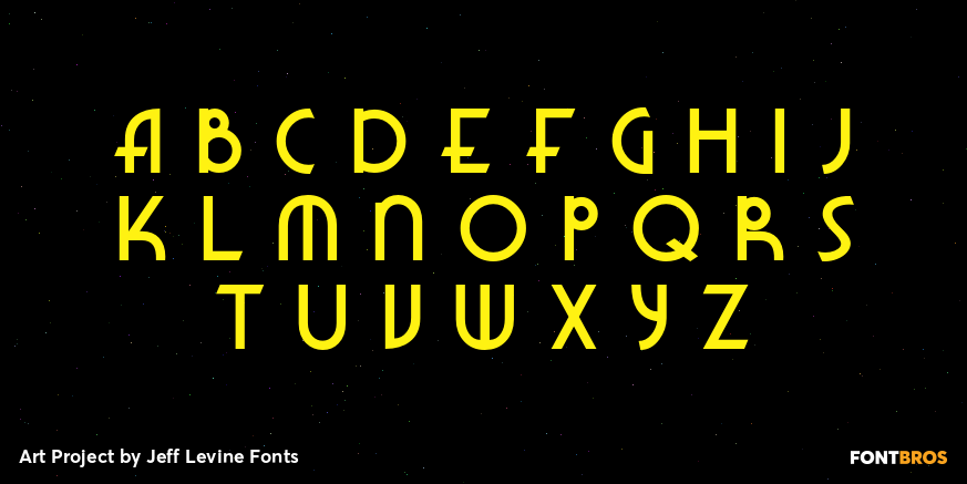 Art Project Font Poster #2