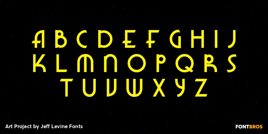 Art Project Font Poster #3