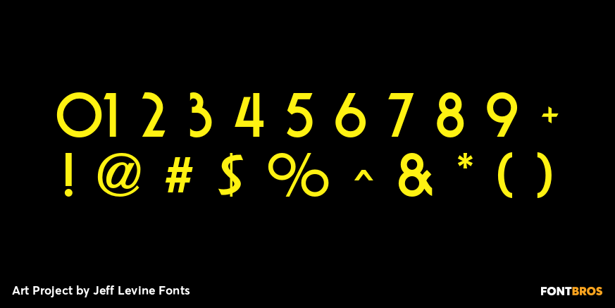 Art Project Font Poster #4