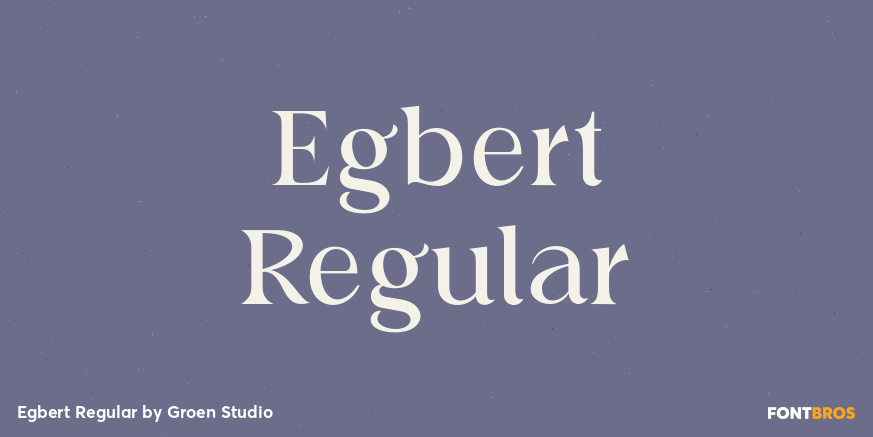 Egbert Regular Poster