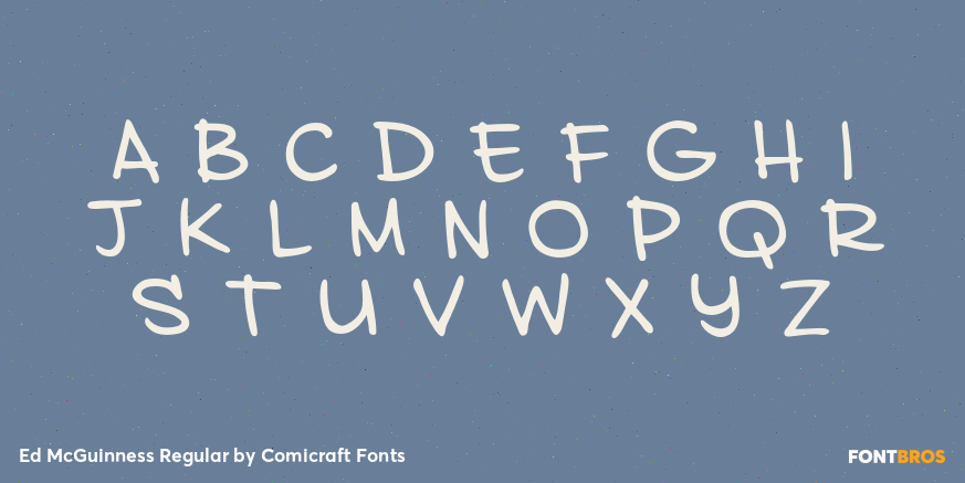 Ed McGuinness Regular Font Poster #3