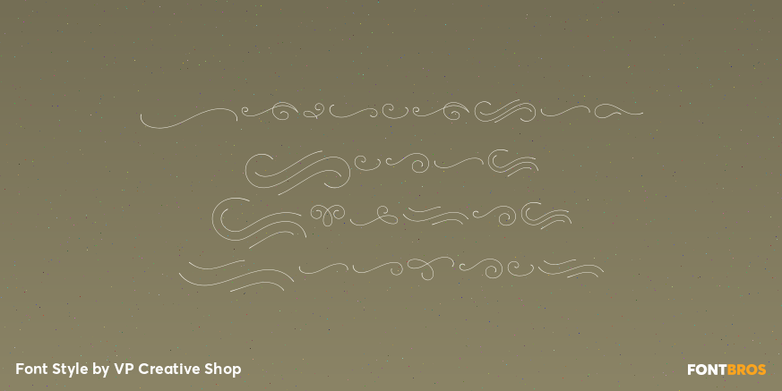 Enchanted Tales Swirls Regular Poster