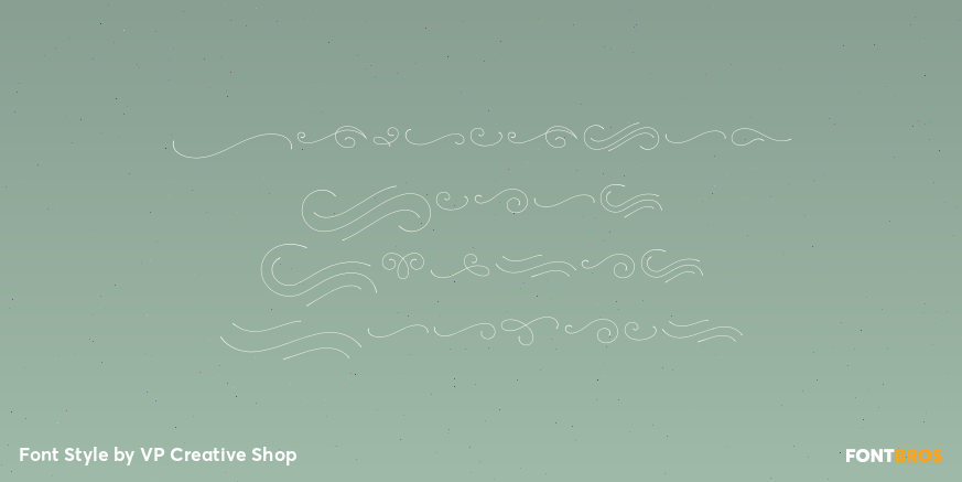 Enchanted Tales Swirls Regular Poster