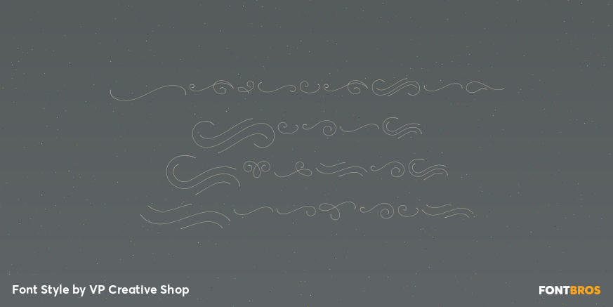 Enchanted Tales Swirls Regular Poster