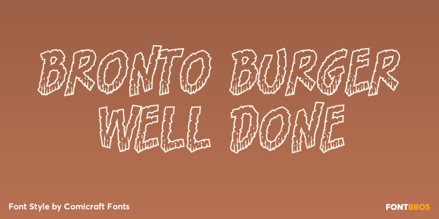 Bronto Burger Well Done Poster