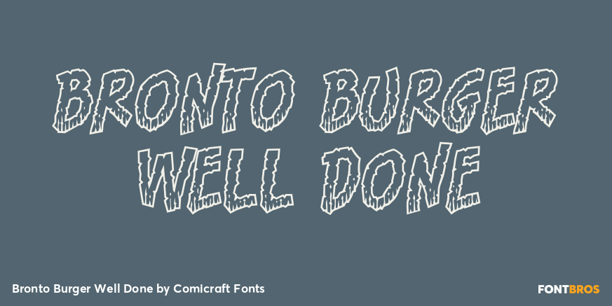 Bronto Burger Well Done Poster