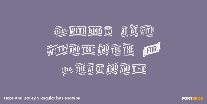 Hops And Barley 5 Regular Poster