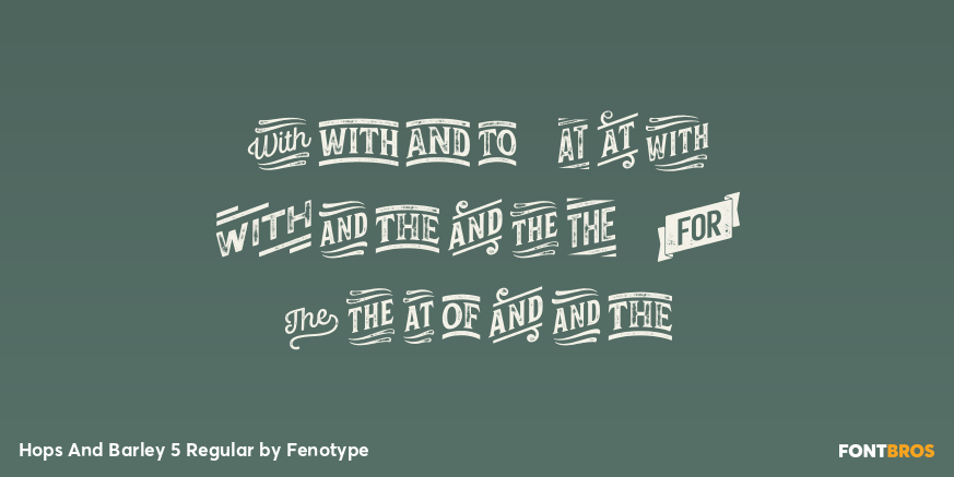 Hops And Barley 5 Regular Poster