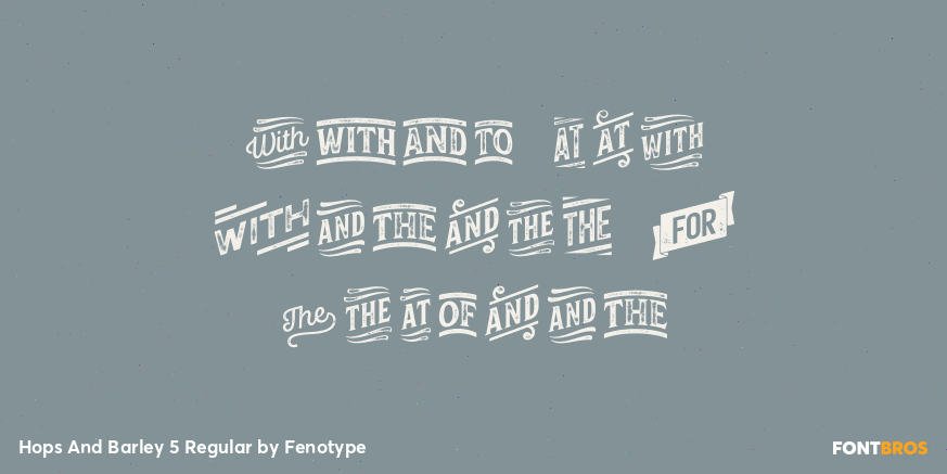 Hops And Barley 5 Regular Poster