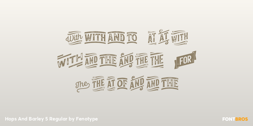 Hops And Barley 5 Regular Poster