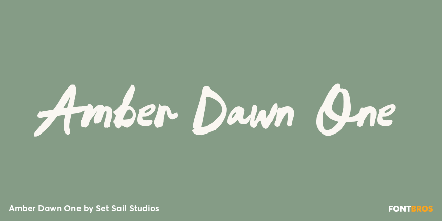 Amber Dawn One Poster