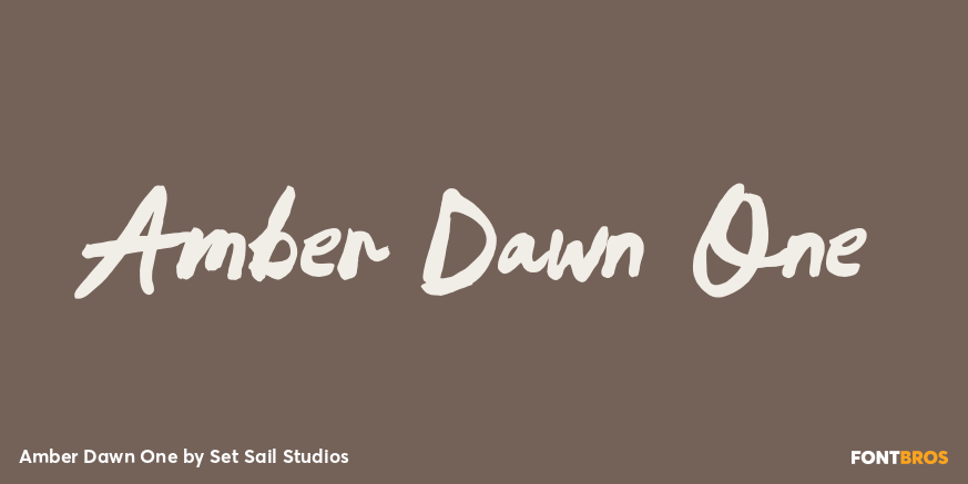 Amber Dawn One Poster