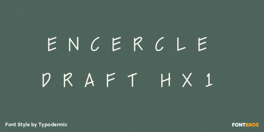 Encercle Draft HX1 Poster