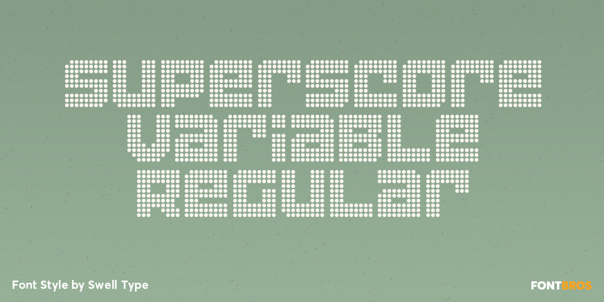 Superscore Variable Regular Poster