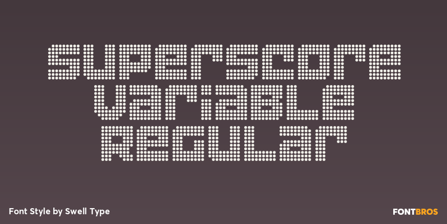 Superscore Variable Regular Poster