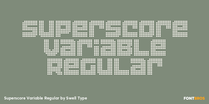 Superscore Variable Regular Poster