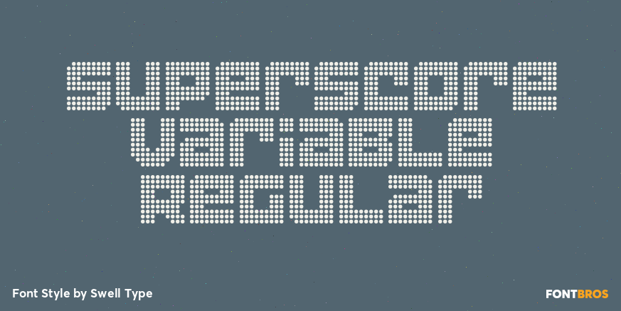 Superscore Variable Regular Poster