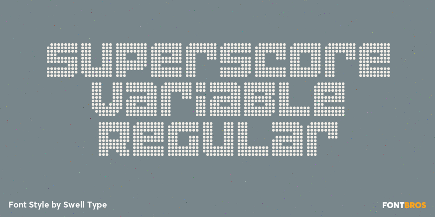 Superscore Variable Regular Poster