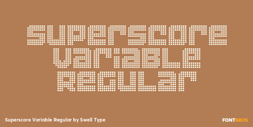 Superscore Variable Regular Poster