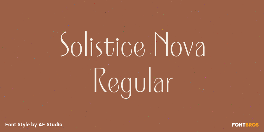Solistice Nova Regular Poster