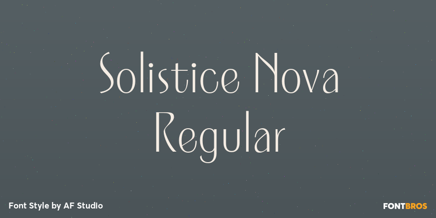 Solistice Nova Regular Poster