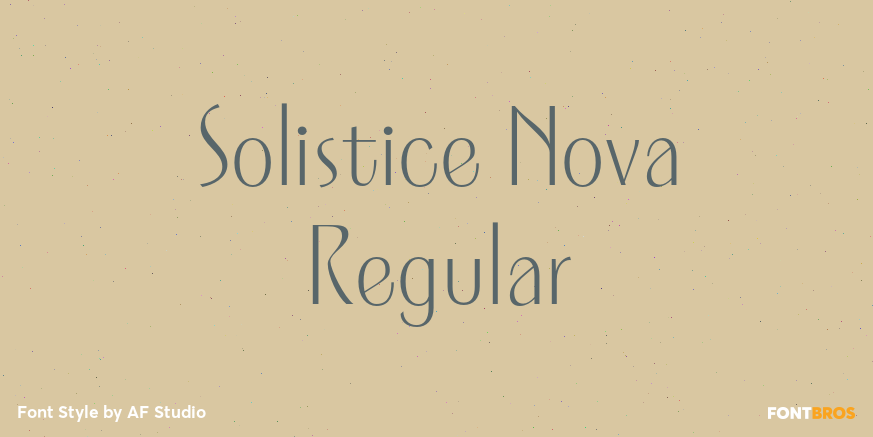 Solistice Nova Regular Poster