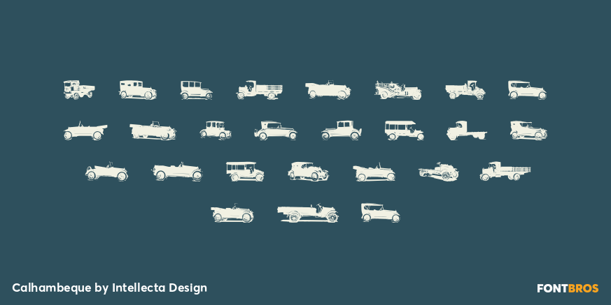 Calhambeque Font Poster #1