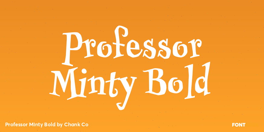 Professor Minty Bold Poster