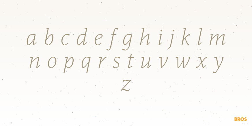 Audela Light Italic Font Poster #3