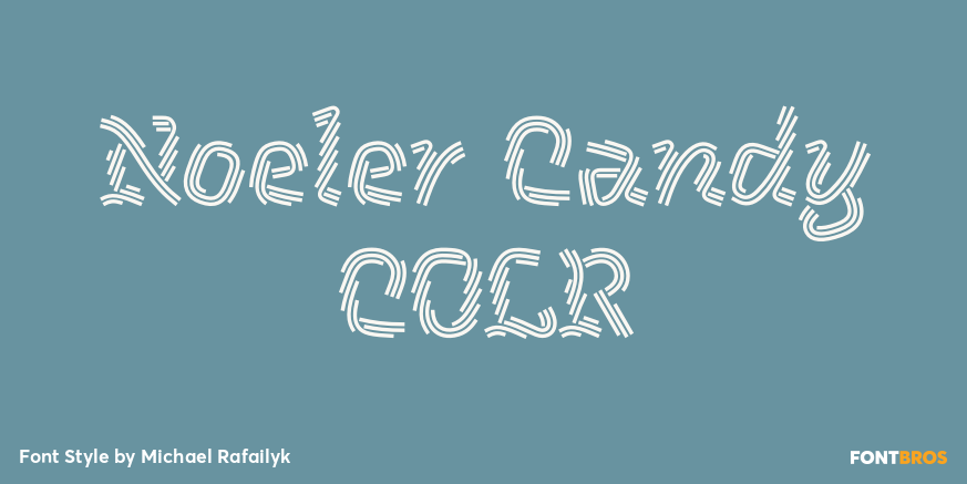 Noeler Candy COLR Poster