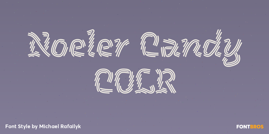 Noeler Candy COLR Poster