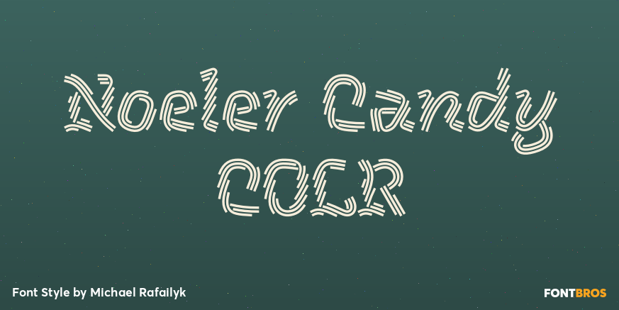 Noeler Candy COLR Poster