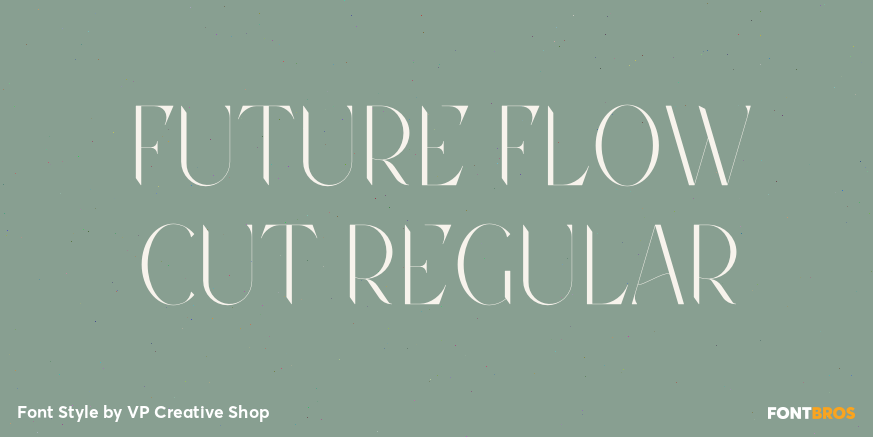 Future Flow Cut Regular Poster
