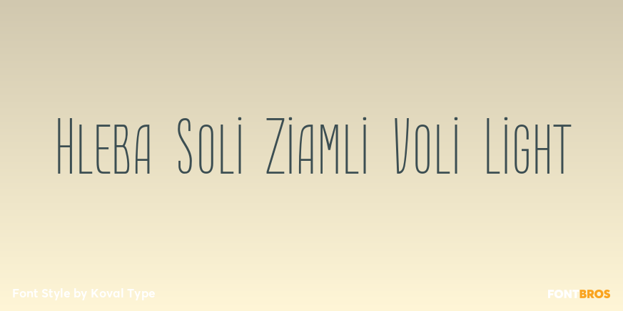 Hleba Soli Ziamli Voli Light Poster