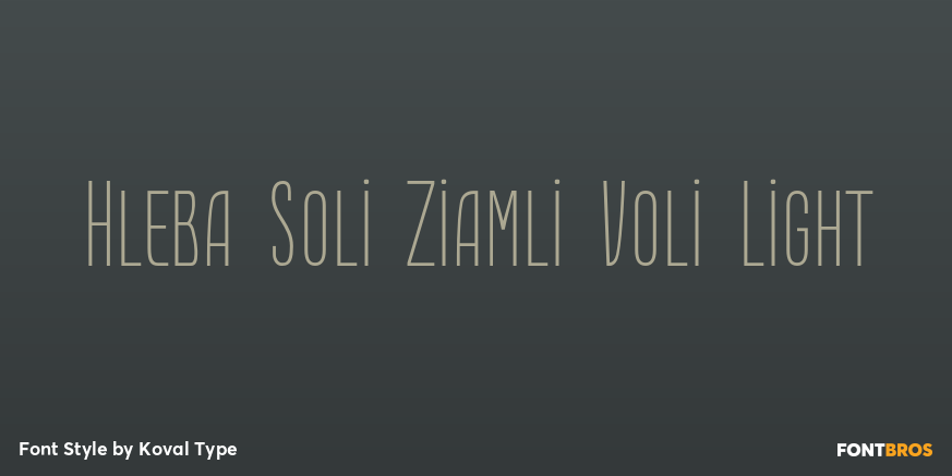 Hleba Soli Ziamli Voli Light Poster