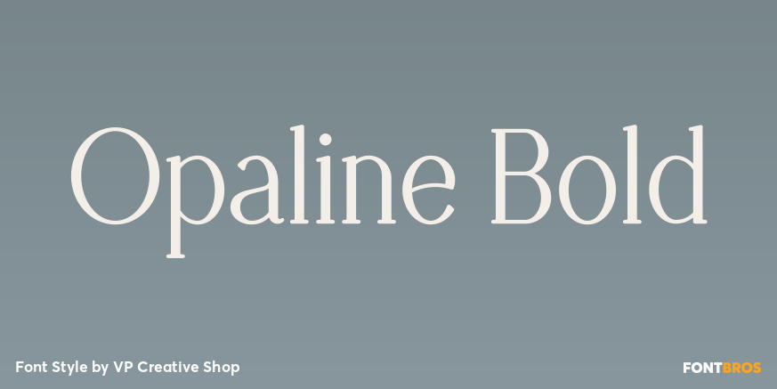 Opaline Bold Poster
