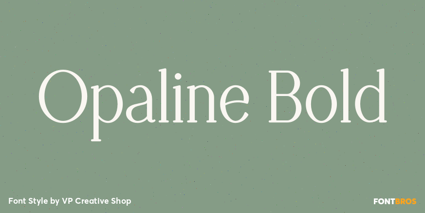 Opaline Bold Poster