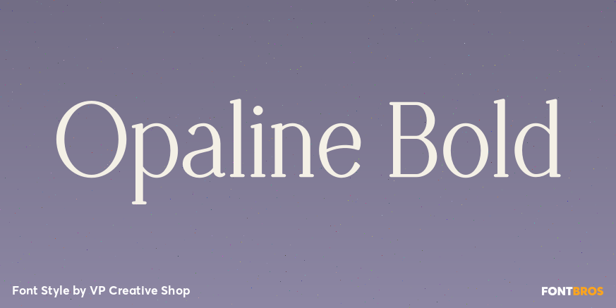 Opaline Bold Poster