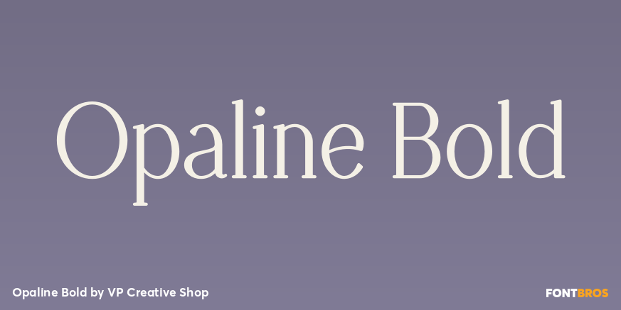 Opaline Bold Poster