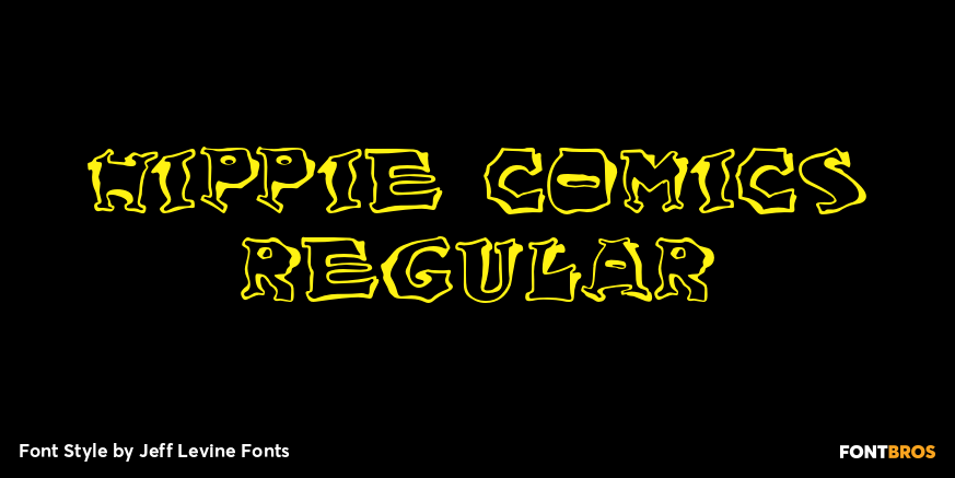 Hippie Comics Regular Poster