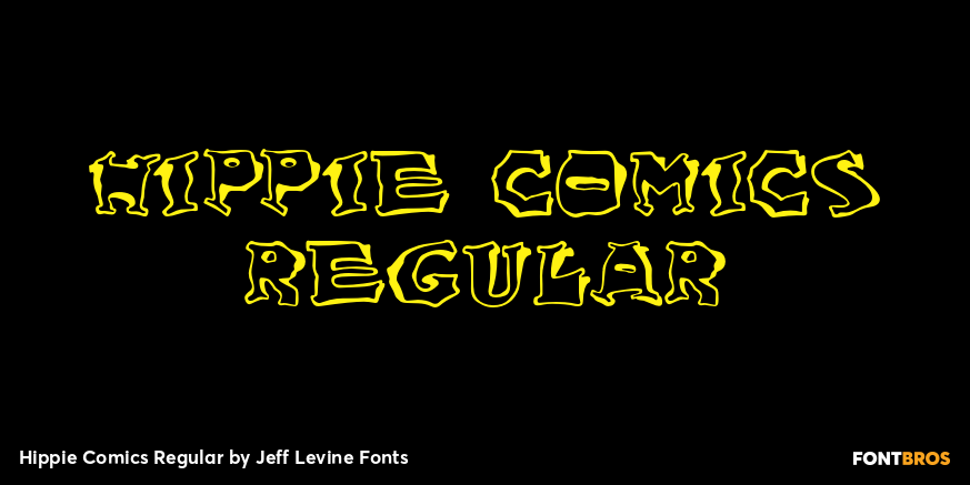 Hippie Comics Regular Poster